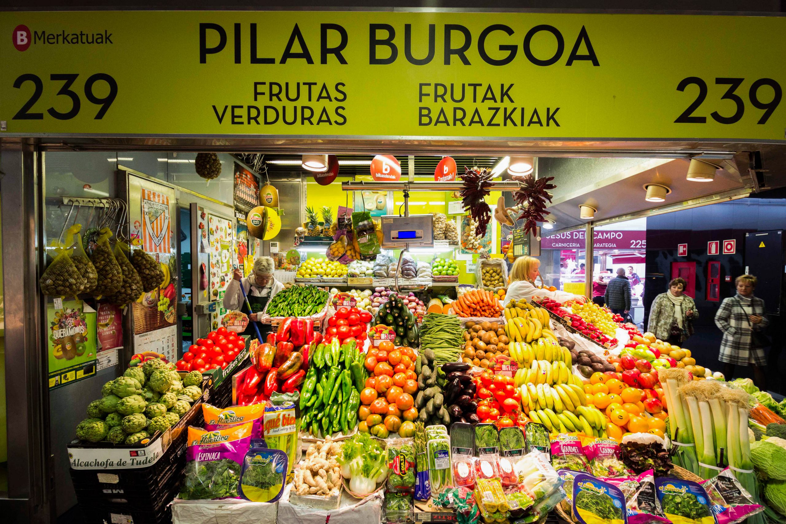Frutas y verduras Pilar Burgoa