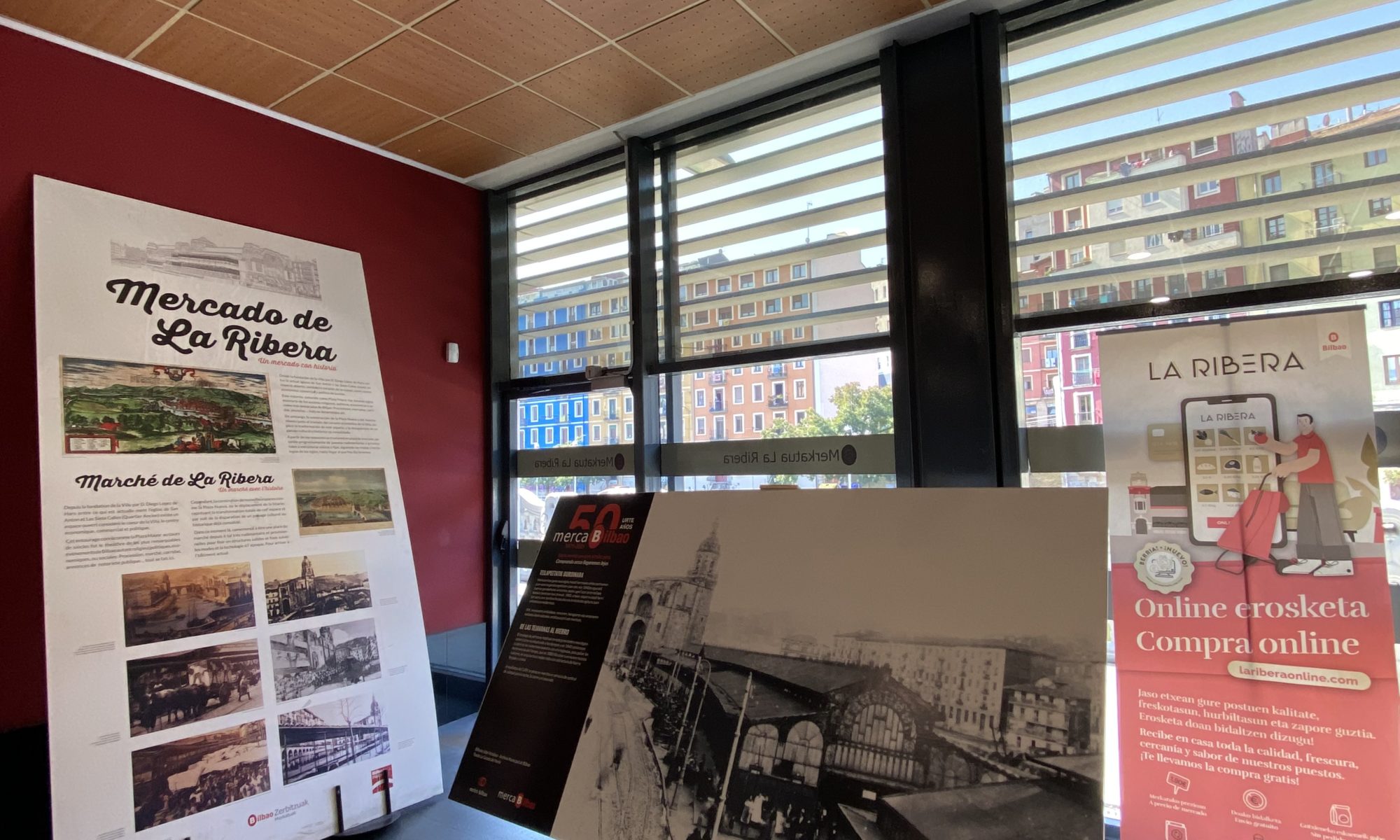 Exposición de fotografía en el Mercado de la Ribera