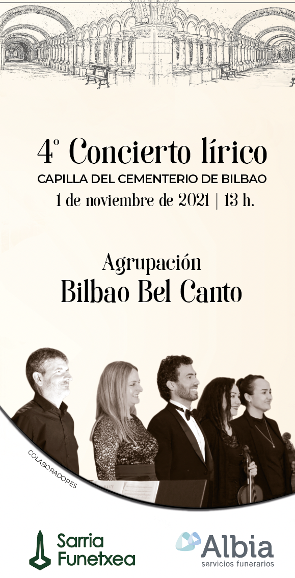 4º Concierto lírico en la Capilla del Cementerio de Bilbao