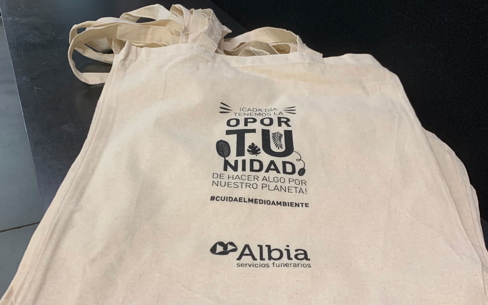 Bolsas reciclables de Albia