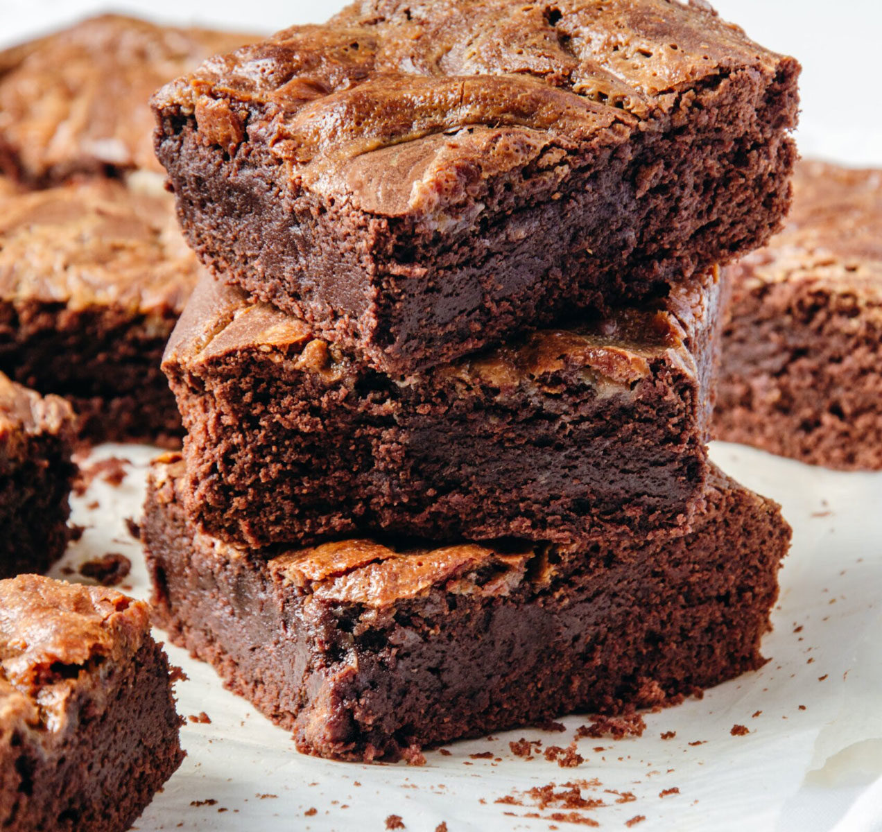 Brownie como ejemplo de repostería