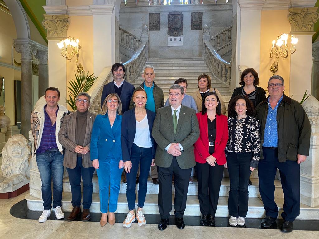 Foto de familia del Consejo de Administración de Bilbao Zerbitzuak
