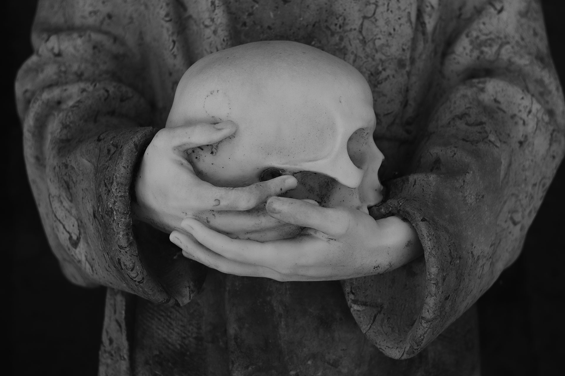 "Final óseo" de Garazi Monte, fotografía ganadora del III Concurso de fotografía "Cementerio de Bilbao"