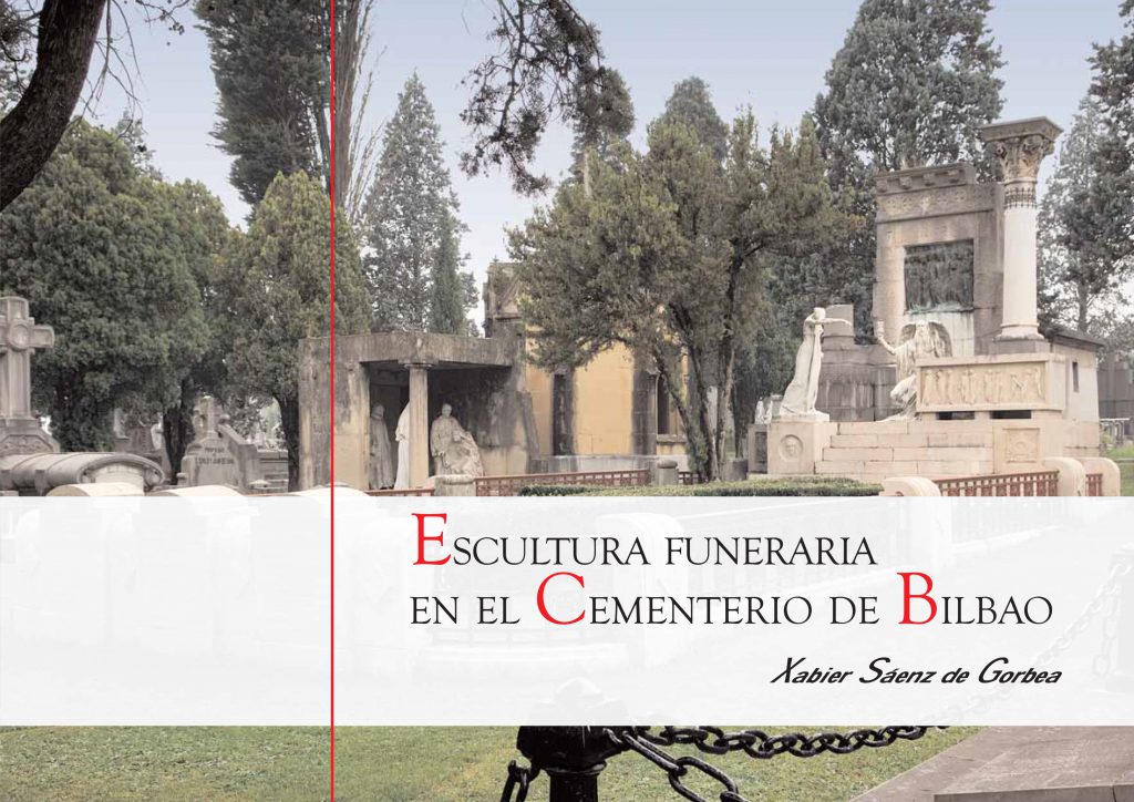 Escultura funeraria en el Cementerio de Bilbao