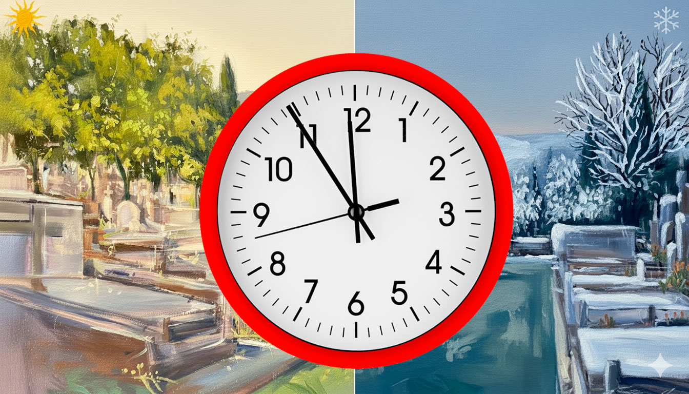 Cambio de horario del Cementerio de Bilbao