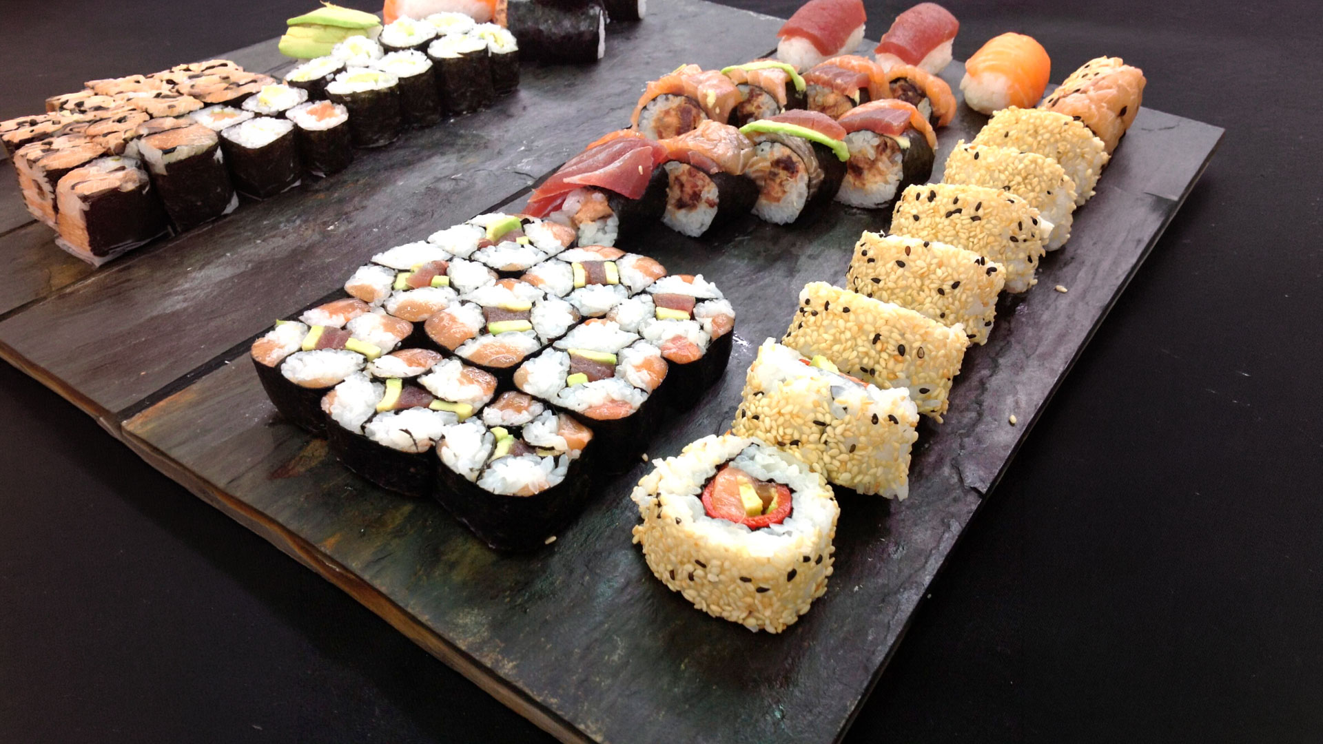 Curso de sushi en la Escuela de Cocina del Mercado de la Ribera