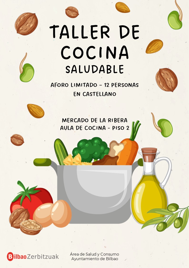 Talleres de cocina saludable en el Mercado de la Ribera