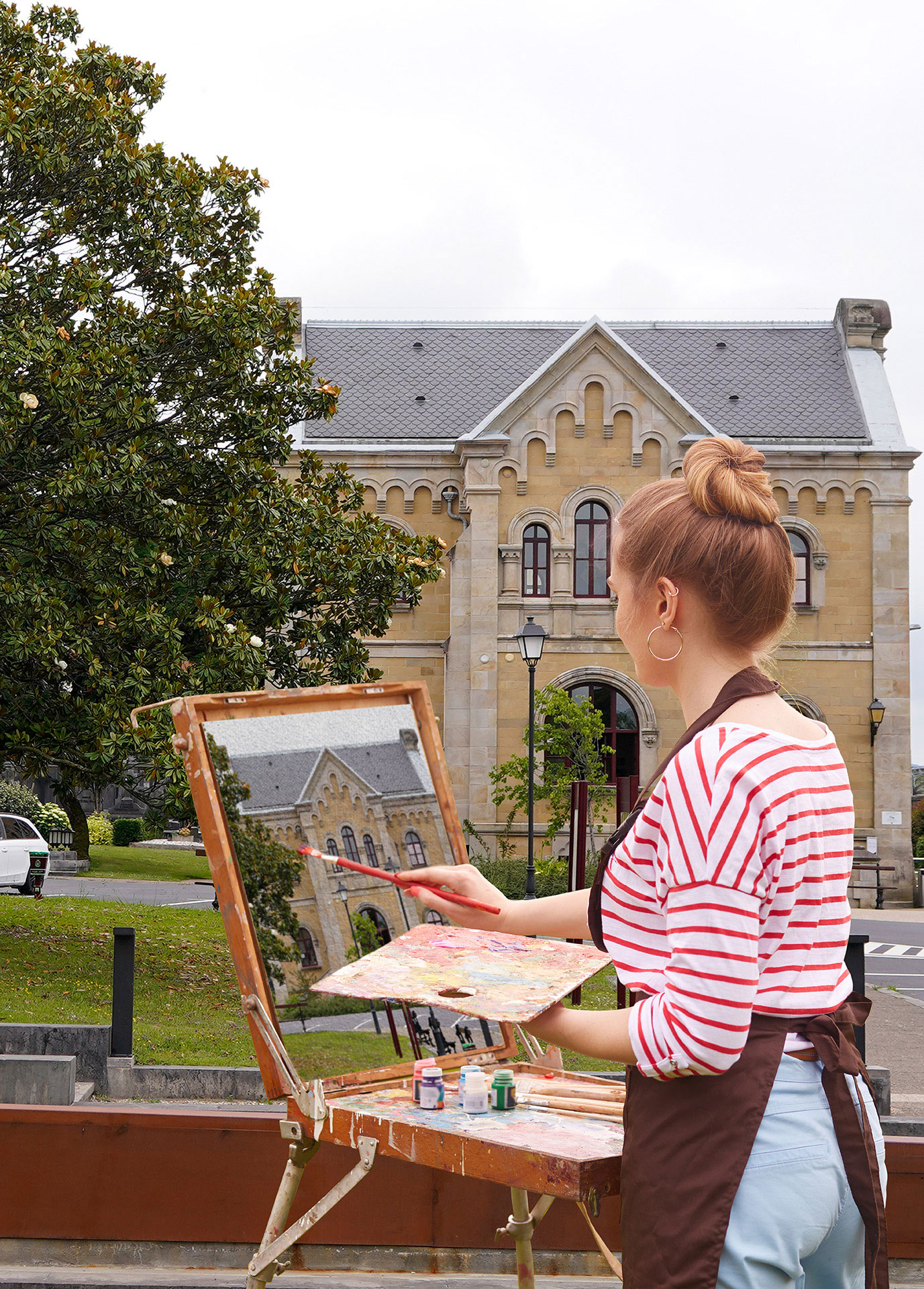 V Concurso de pintura rápida al aire libre 'Cementerio de Bilbao'