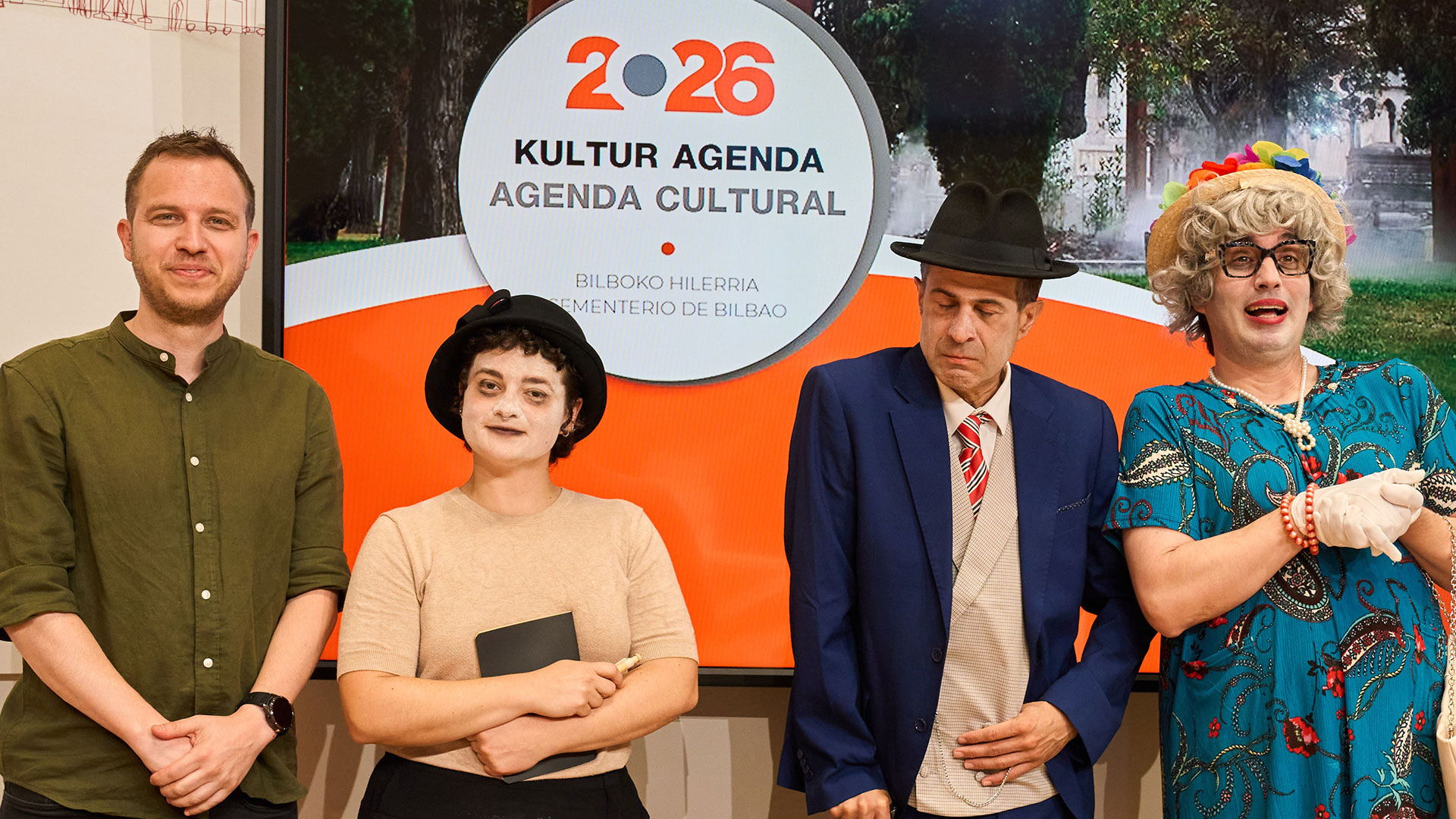 Presentación de visitas teatralizadas al Cementerio de Bilbao en 2026